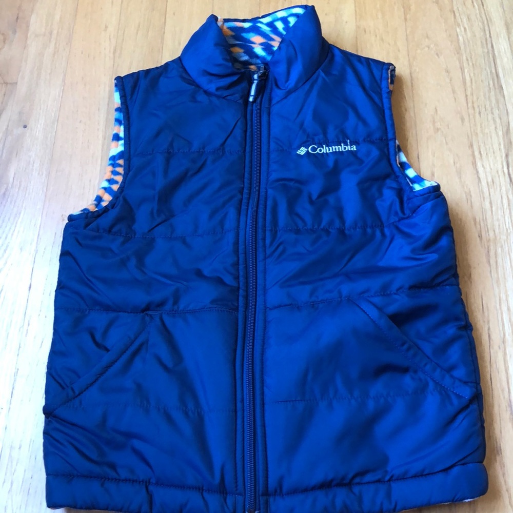 Boys reversible Columbia vest